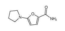 5-pyrrolidin-1-ylfuran-2-carboxamide Structure