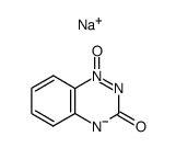 4H-Benzo[e]-1,2,4-triazin-3-one 1-Oxide Sodium Salt Structure