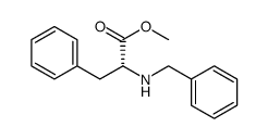 N-α-Benzyl-D-Phenylalanine methyl ester hydrochlo结构式