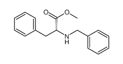 N-α-Benzyl-D-Phenylalanine methyl ester hydrochlo Structure