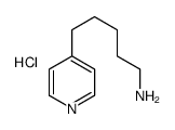 4-Pyridinepentanamine hydrochloride Structure