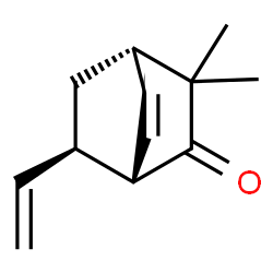 Bicyclo[2.2.2]oct-5-en-2-one, 7-ethenyl-3,3-dimethyl-, (1R,4R,7S)-rel- (9CI)结构式