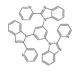 1-[3,5-bis(2-pyridin-2-ylbenzimidazol-1-yl)phenyl]-2-pyridin-2-ylbenzimidazole Structure