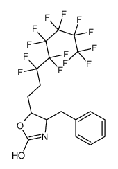 (4S,5R)-(-)-4-苄基-5-(3,3,4,4,5,5,6,6,7,7,8,8,8-三氟氟辛基)-2-恶唑烷酮图片