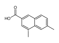 4,6-dimethyl-[2]naphthoic acid Structure