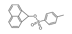 1H-cyclobuta(de)naphthalen-1-yl p-toluenesulfonate结构式