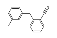 2-(3-methyl-benzyl)-benzonitrile Structure