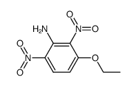 3-ethoxy-2,6-dinitro-aniline结构式