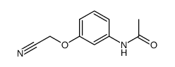 Acetamide,N-[3-(cyanomethoxy)phenyl]- structure