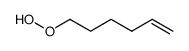 hex-5-enyl hydroperoxide结构式