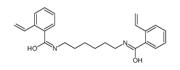 2-ethenyl-N-[6-[(2-ethenylbenzoyl)amino]hexyl]benzamide结构式