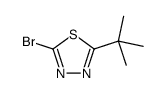 2-bromo-5-tert-butyl-1,3,4-thiadiazole结构式