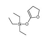 2,3-dihydrofuran-5-yloxy(triethyl)silane结构式
