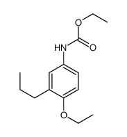 ethyl N-(4-ethoxy-3-propylphenyl)carbamate结构式