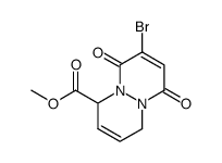 methyl 8-bromo-1,4,6,9-tetrahydro-6,9-dioxopyridazo[1,2-a]pyridazine-1-carboxylate Structure