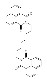 1H-Benz(de)isoquinoline-1,3(2H)-dione, 2,2-(1,8-octanediyl)bis- picture