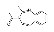 1-(2-methyl-1,3-benzodiazepin-3-yl)ethanone结构式