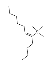 ((Z)-1-Butyl-hept-1-enyl)-trimethyl-silane Structure