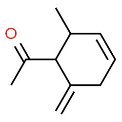 Ethanone, 1-(2-methyl-6-methylene-3-cyclohexen-1-yl)- (9CI) structure