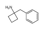 Cyclobutanamine,1-(phenylmethyl)- Structure