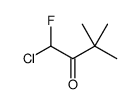 2-Butanone,1-chloro-1-fluoro-3,3-dimethyl-结构式