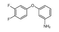 3-(3,4-difluorophenoxy)aniline Structure