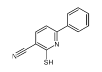 6-phenyl-2-sulfanylidene-1H-pyridine-3-carbonitrile Structure