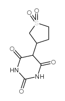 5-(1,1-DIOXIDOTETRAHYDROTHIEN-3-YL)PYRIMIDINE-2,4,6(1H,3H,5H)-TRIONE Structure