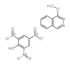 1-methoxyphthalazine; 2,4,6-trinitrophenol Structure