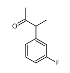 3-(3-fluorophenyl)butan-2-one Structure