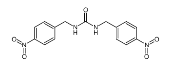 N,N'-bis(4-nitrobenzyl)urea Structure