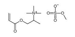 trimethyl[1-methyl-2-[(1-oxoallyl)oxy]ethyl]ammonium methyl sulphate Structure