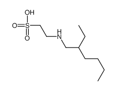 2-[(2-ethylhexyl)amino]ethanesulphonic acid structure