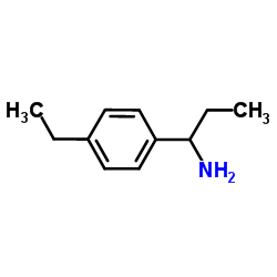 1-(4-Ethylphenyl)-1-propanamine Structure
