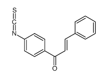 1-(4-isothiocyanatophenyl)-3-phenylprop-2-en-1-one结构式
