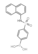 (4-(N-(Naphthalen-1-yl)sulfamoyl)phenyl)boronic acid picture