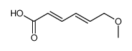 6-methoxyhexa-2,4-dienoic acid结构式