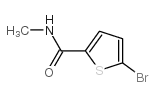 5-bromo-N-methylthiophene-2-carboxamide结构式