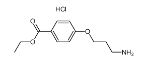 ethyl 4-(3-aminopropoxy)benzoate hydrochloride结构式