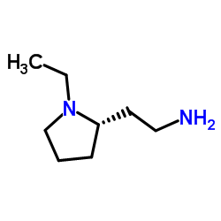 2-[(2S)-1-Ethyl-2-pyrrolidinyl]ethanamine Structure