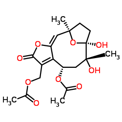 Diacetylpiptocarphol Structure