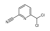 6-(dichloromethyl)pyridine-2-carbonitrile Structure