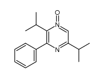 3,6-diisopropyl-2-phenylpyrazine 4-oxide Structure