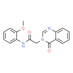 N-(2-methoxyphenyl)-2-(4-oxoquinazolin-3(4H)-yl)acetamide picture