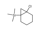 1-chloro-6-(trimethylsilyl)bicyclo[4.1.0]heptane结构式