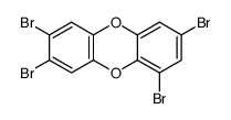 1,3,7,8-tetrabromodibenzo-p-dioxin结构式