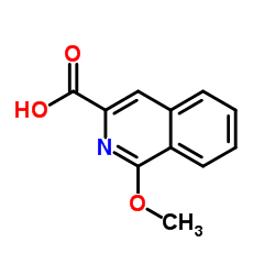 1-Methoxyisoquinoline-3-carboxylic acid Structure