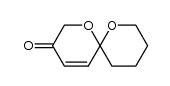 1,7-dioxaspiro[5.5]undec-4-en-3-one结构式