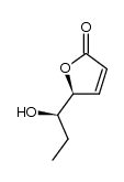 (S)-5-((R)-1-hydroxypropyl)furan-2(5H)-one Structure