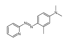 N,N,3-trimethyl-4-(pyridin-2-yldiazenyl)aniline Structure